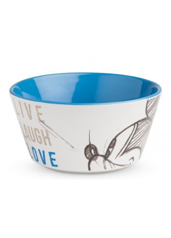 Bowl Mickey Ø 13 cm Blu PWM91LL/1B Live Laugh Love Egan