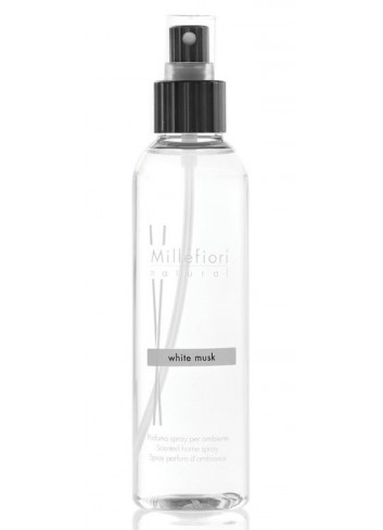 Spray per ambiente 150 ml White Musk 7SRMB Natural Millefiori Milano