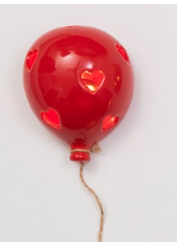 Palloncino con led rosso B4702/14 Balloons Ad Emozioni