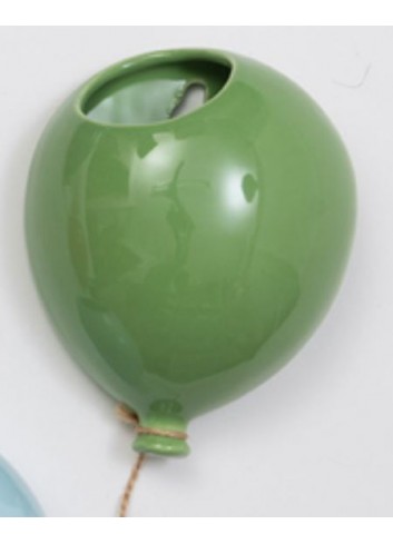 Palloncino portapiantina verde B4704/7 Balloons Ad Emozioni