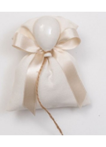 Palloncino calamita bianco con sacchetto B4701/A1 Balloons Ad Emozioni