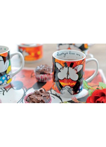 Set 6 tazzine caffe' con supporto PWM02I/6XL Disney Love Egan