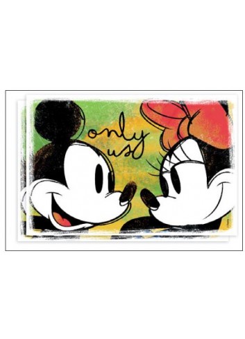 Set 2 tovagliette in polipropilene LWM63/07V Disney Love Sweet Love Egan