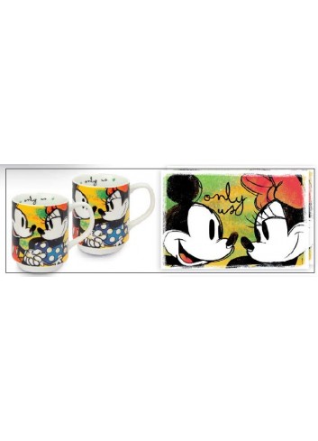 Set 2 mug con 2 tovagliette WMSET/23 Disney Love Sweet Love Egan