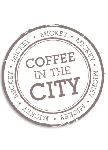 Set 6 tazzine caffe' con supporto PWM02I/6XY Disney COFFEE IN THE CITY Egan