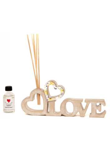 Profumatore legno love Provenza D6634 Cuorematto