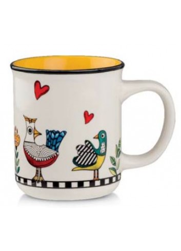 Mug giallo Cocoricò 228012 Egan