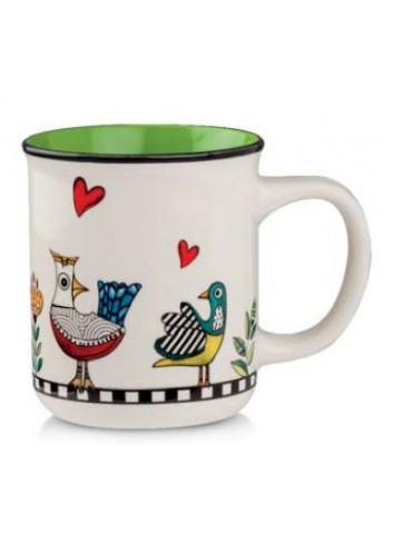 Mug verde Cocoricò 228011 Egan