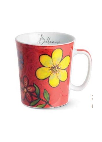 Mug rosso Bellamore 226034 Egan