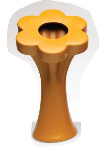 Vaso fiore giallo D6891 Cuorematto