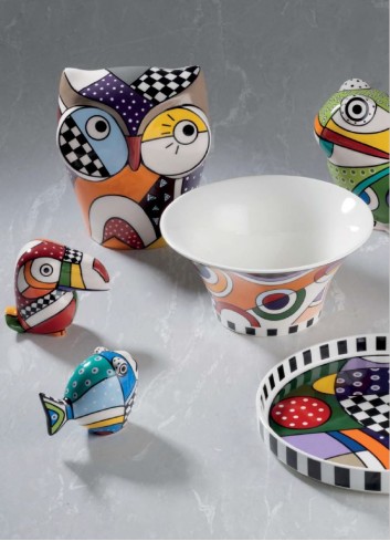 Contenitore piccolo ceramica colorata Warà 112013 Egan