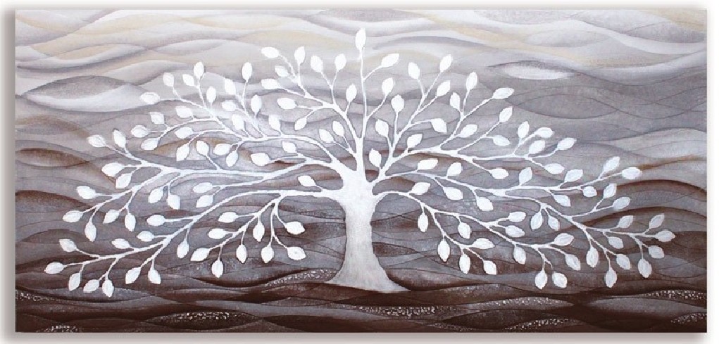 Quadro albero della vita bianco 101501ba Cartapietra