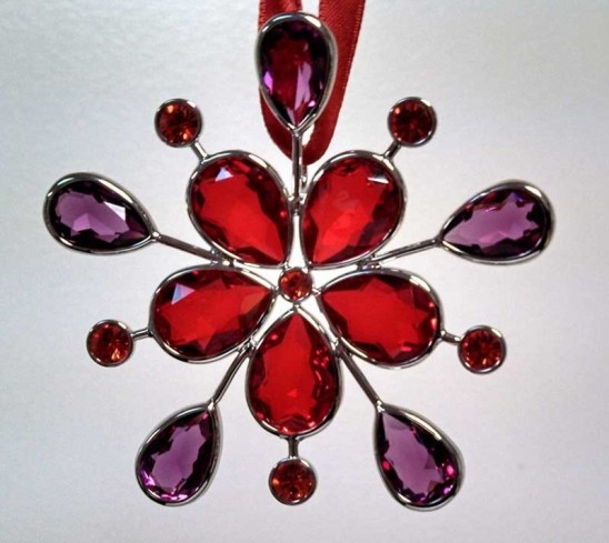 Jewels decorazione per interni rossa 674122 anno 2005 Swarovski